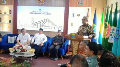 H. M. Farhan – H. Erwin Walikota dan Wakil Walikota Bandung Terpilih Mengadakan Kunjungan ke Kel. Cicadas