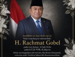Putra Terbaik Gorontalo Rachmat Gobel Tutup Usia