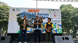 Great Bandung Selalu Bikin Gebrakan Unik,  Belanja Sembako Bayar Pakai Sampah